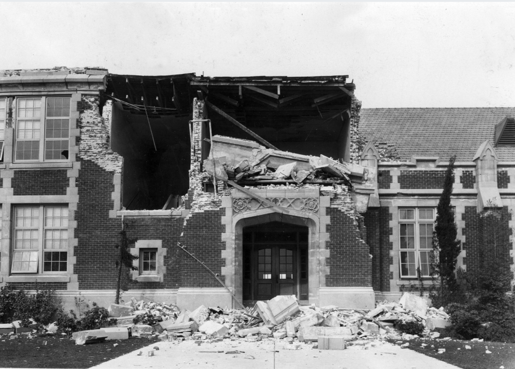 1933: Long Beach earthquake